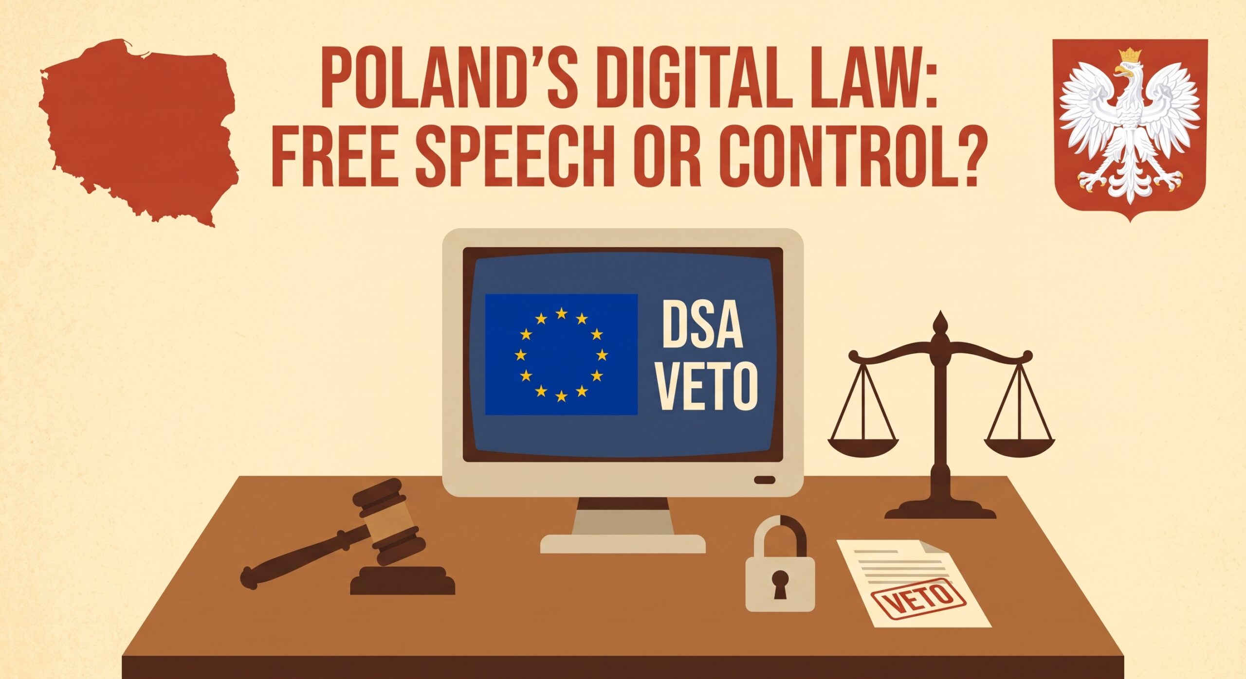 Poland’s Veto of the DSA Implementing Act: A Debate on Free Speech or Effective Digital Governance?