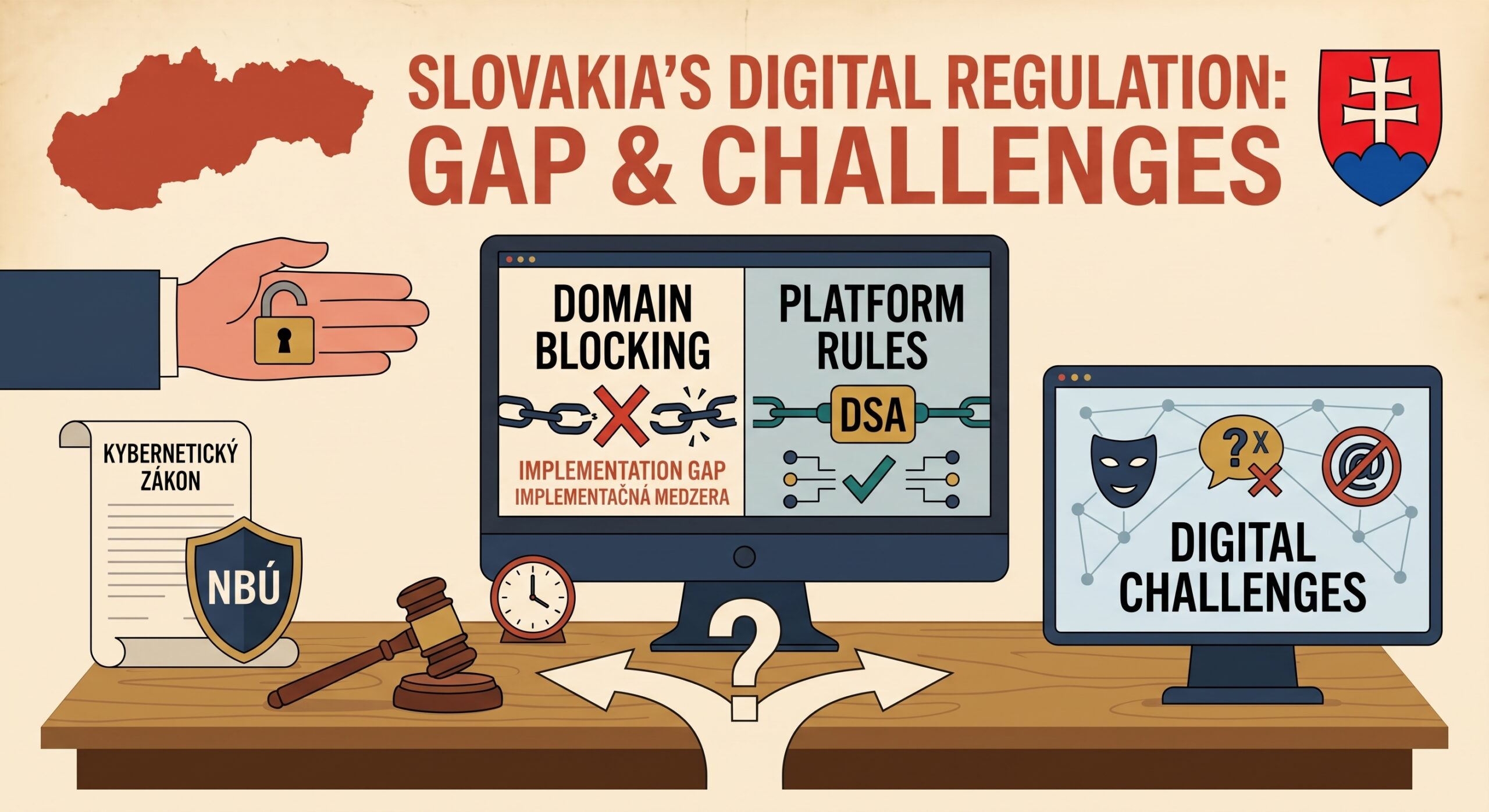 THE IMPLEMENTATION GAP AND NEW CHALLENGES IN SLOVAKIA’S INTERNET CONTENT REGULATION
